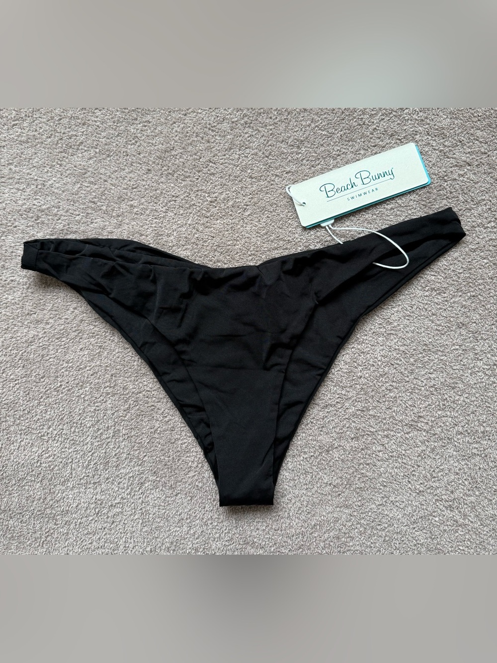 NEW - Beach Bunny - Angela Skimpy Swim Bottom - BLACK